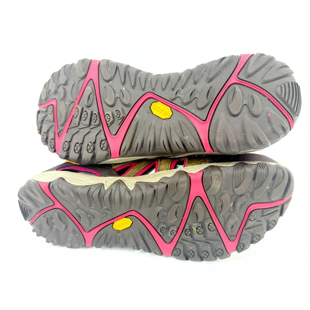 Merrell Hiking Sandals Womens 9.5 Boulder Fuchsia Vibram Water Shoes Outdoor - Picture 11 of 12